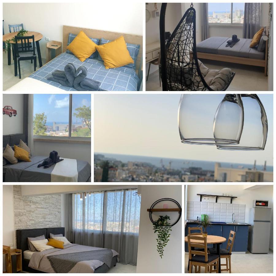 Maya New Guest House -Panoramic Sea&Citycentre View, 하이파 외부 사진